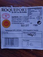 Roquefort au lait cru de brebis