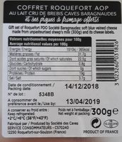 Coffret roquefort aop