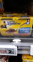 Velours de Crème Chocolat au lait, Caramel beurre salé au sel de Guérande