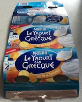 Le Yaourt à la Grecque sur lit d'Agrumes