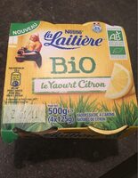 Le yaourt citron bio