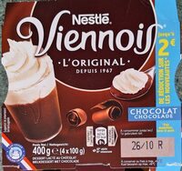 Vienois l'original chocolat 4 x 100 g
