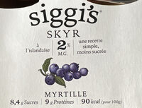 Skyr myrtille