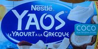 Yaos yaourt à la Grecque coco aux tendres éclats