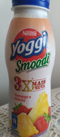 Nestlé yoggi Smoodi morango é ananás