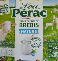 Yaourt ferme de brebis nature