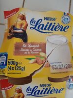 Le yaourt Sucre de canne
