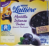 Yaourt myrtilles intense
