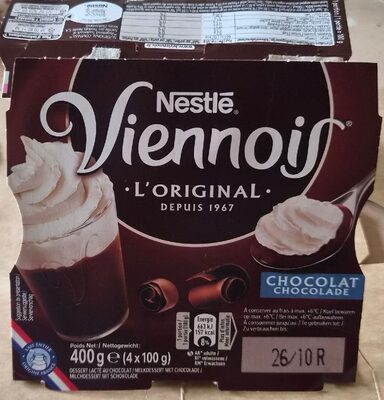 Viennois L'original chocolat 4 x 100 g