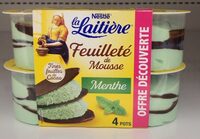 Feuillete de mousse menthe