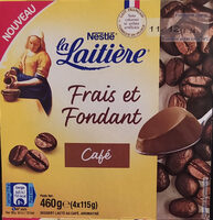 Frais et Fondant café 4 x 115 g