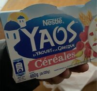 Yaos Céréales Framboises et Pistaches