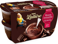 Mousse irrésistible Chocolat noir