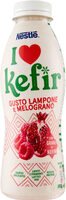 Kefir gusto lampone e melograno