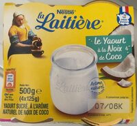 Le yaourt a la noix de coco