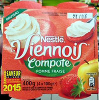 Le Viennois (Compote Pomme Fraise)
