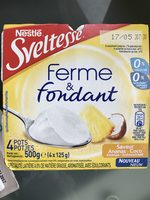 Ferme & fondant, Ananas-Coco