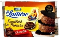 Feuilleté de Mousse Chocolat (4 Pots)