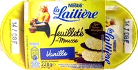 Feuilleté de Mousse Vanille (4 Pots)