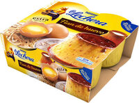 Flan de huevo sin gluten