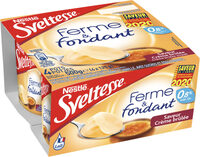 Sveltesse Ferme et Fondant, saveur Crème Brûlée