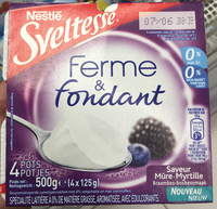 Sveltesse Ferme & Fondant saveur Mûre-Myrtille
