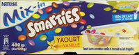 Nestlé Smarties yaourt à la vanille 4 x 120 g