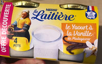 Yaourt a la vanille la laitiere