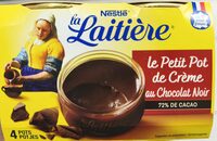Petit pot de creme au chocolat noir