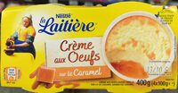 Crème aux oeufs sur lit de caramel