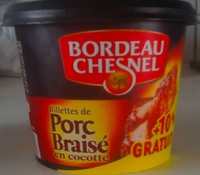 Rillettes de Porc Braisé en cocotte (+ 10 % Gratuit)