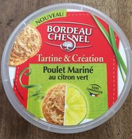 Poulet mariné citron vert