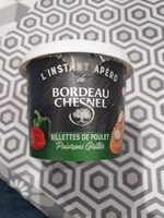 Rillettes de poulet au poivrons grillés