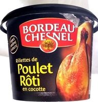 Rillettes de Poulet Rôti en cocotte
