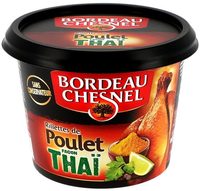 Rillettes de poulet rôti façon thaï BORDEAU CHESNEL