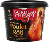 Rillettes de poulet rôti