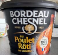 Rillettes au poulet roti en cocotte