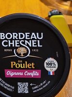 Au poulet oignons confits