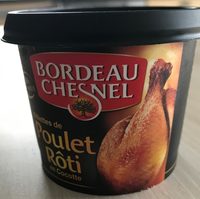 Rillettes de poulet roti en cocotte