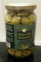Olives vertes dénoyautées