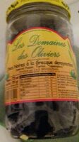 Olives Noires FG Denoyautees X2