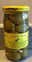 Olives vertes farcies amandes