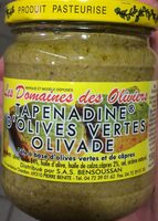 Tapenade d'olives vertes