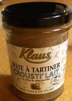 Pâte à tartiner Crousti’lait
