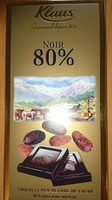 Chocolat Noir 80%
