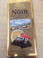 Noir piment espelette pamplemousse