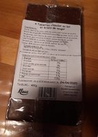 Chocolat au lait et éclats de nougat
