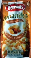 Amandes grillées et salées