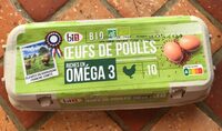 Oeufs de poules BIO