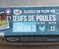 Œufs de poules élevées plein air